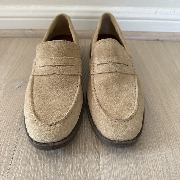 Sperry Manchester Penny Loafers Sand Mens Suede Leather Office Preppy main image 10